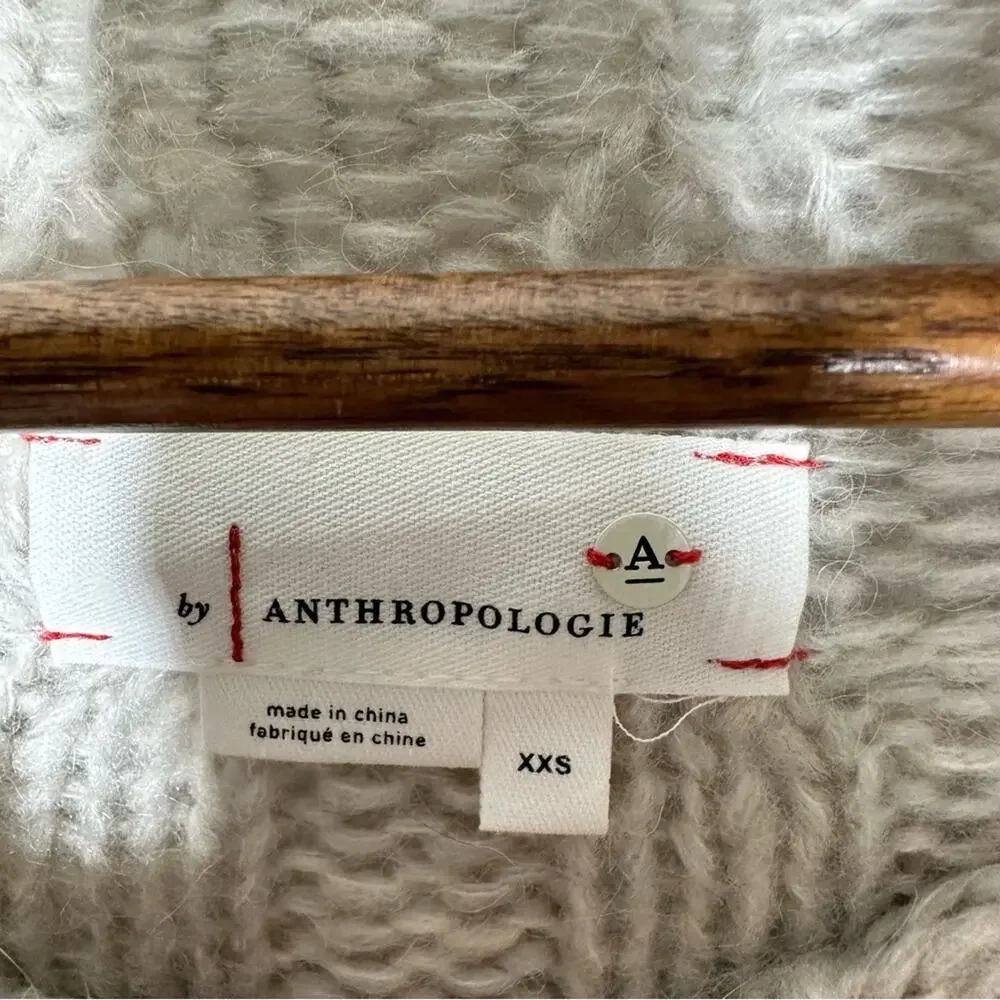 ANTHROPOLOGIE Perri Ombre Stripe Pullover Sweater in XXS - Picture 3 of 5